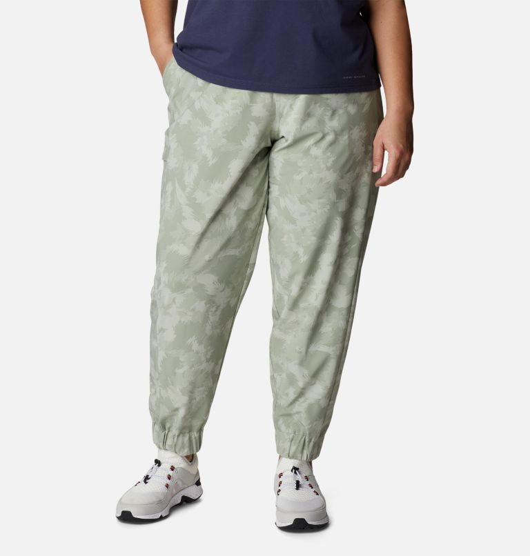 Pantaloni Jogger Columbia Pleasant Creek Dama Masline Verzi | Plus Size GQS1A0MZ9